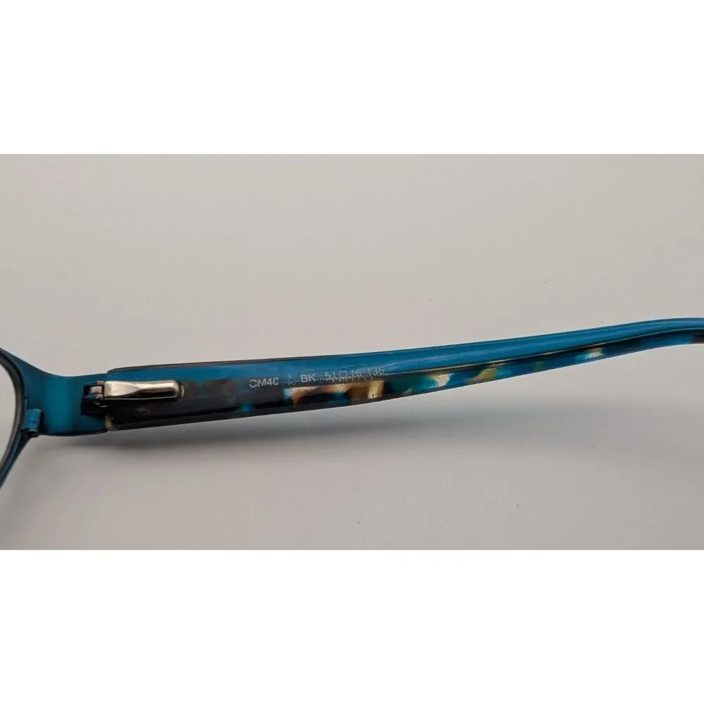 Chelsea Morgan Black and Beue Eyeglass Frames